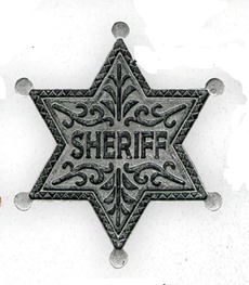 Sheriff-Stern \"Silber I\"