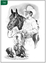 Kunstdruck \"Western 14\"