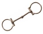 D-Ring Snaffle Bit \"Twisted Wire\" #66B