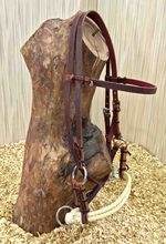 \"Premium Harness\" Sidepull mit doppeltem Sisal-Band