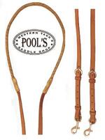 Pool´s Draw-Reins \"Rawhide\"