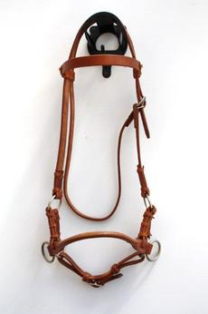 Sidepull mit Lederband