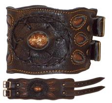 Lederarmband \"Bärentatze\"