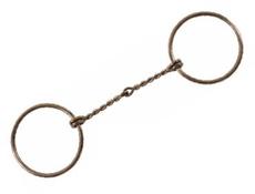 Ring Snaffle Bit \"Thin Twisted Wire I\"