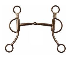 Show Snaffle-Bit mit kurzen Shanks \"Antique\"