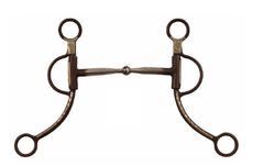 Show Snaffle-Bit mit langen Shanks \"Antique\"