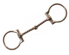 D-Ring Snaffle Bit \"Twisted Wire\" #66B