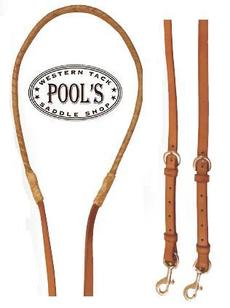 Pool´s Draw-Reins \"Rawhide\"