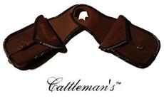 Cattleman´s Doppelte Hornsatteltasche \"Leather\"