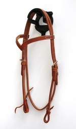 \"EE Tack\" Westernzaum mit V-Stirnband