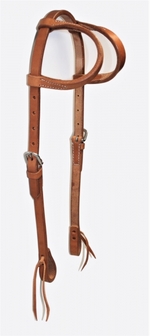 \"EE Tack\" Doppel-Einohrtrense (Herman Oak Leather)