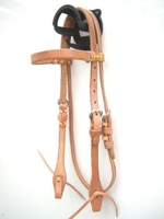 \"EE Tack\" Westernzaum (Herman Oak Leather)