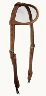 \"EE Tack\" Einohrtrense II (Herman Oak Leather)