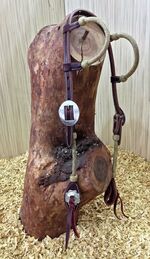 \"Buckaroo Braiding\" Doppel-Einohrzaum V