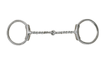 METALAB Ring Snaffle Bit \"Twisted Wire\"