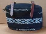Cattleman´s Pommel-Bag \"Blue Beads\"