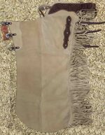 Cutting-Chaps aus Wildleder (in 2 Farben)