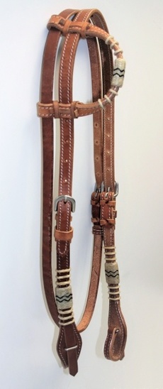 Einohrzaum \"Rawhide\"