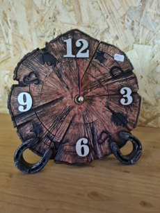 Tischuhr \"Tree Slice\"