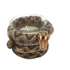 Teelichthalter \"Snake\"