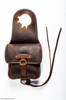 \"Comancheros\" Kleine Horn-Satteltasche #014