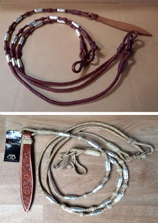 \"Buckaroo Braiding\" Romal-Zügel #43