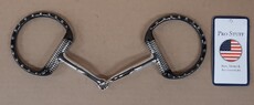 \"Titanium\" D-Ring Snaffle-Bit