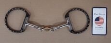 \"Titanium\" D-Ring Snaffle-Bit (doppelt gebrochen)