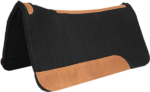 \"Mustang\" Black Felt-Pad