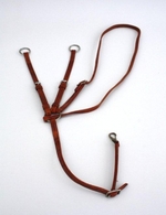 Running-Martingal aus Harness-Leder