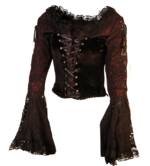 Old Style Bluse \"Martha\" - Gr. L/XL