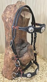 GVR Sidepull \"Silver Conchos\"