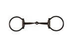 D-Ring Snaffle Bit \"Black Steel\"