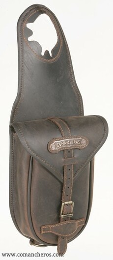 \"Comancheros\" Horn-Satteltasche #01