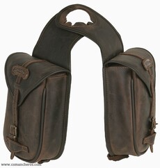 \"Comancheros\" Doppelte Horn-Satteltasche #02