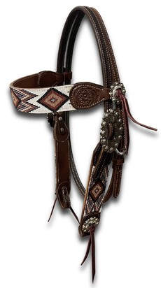 GVR Westernzaum \"Aztek Beads\" #3661