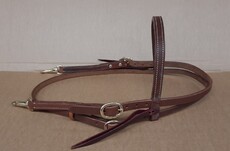 XL-Westernzaum \"Basic Line\" mit Snap´s