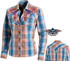 Westernbluse \"Whitney\" - Gr. S